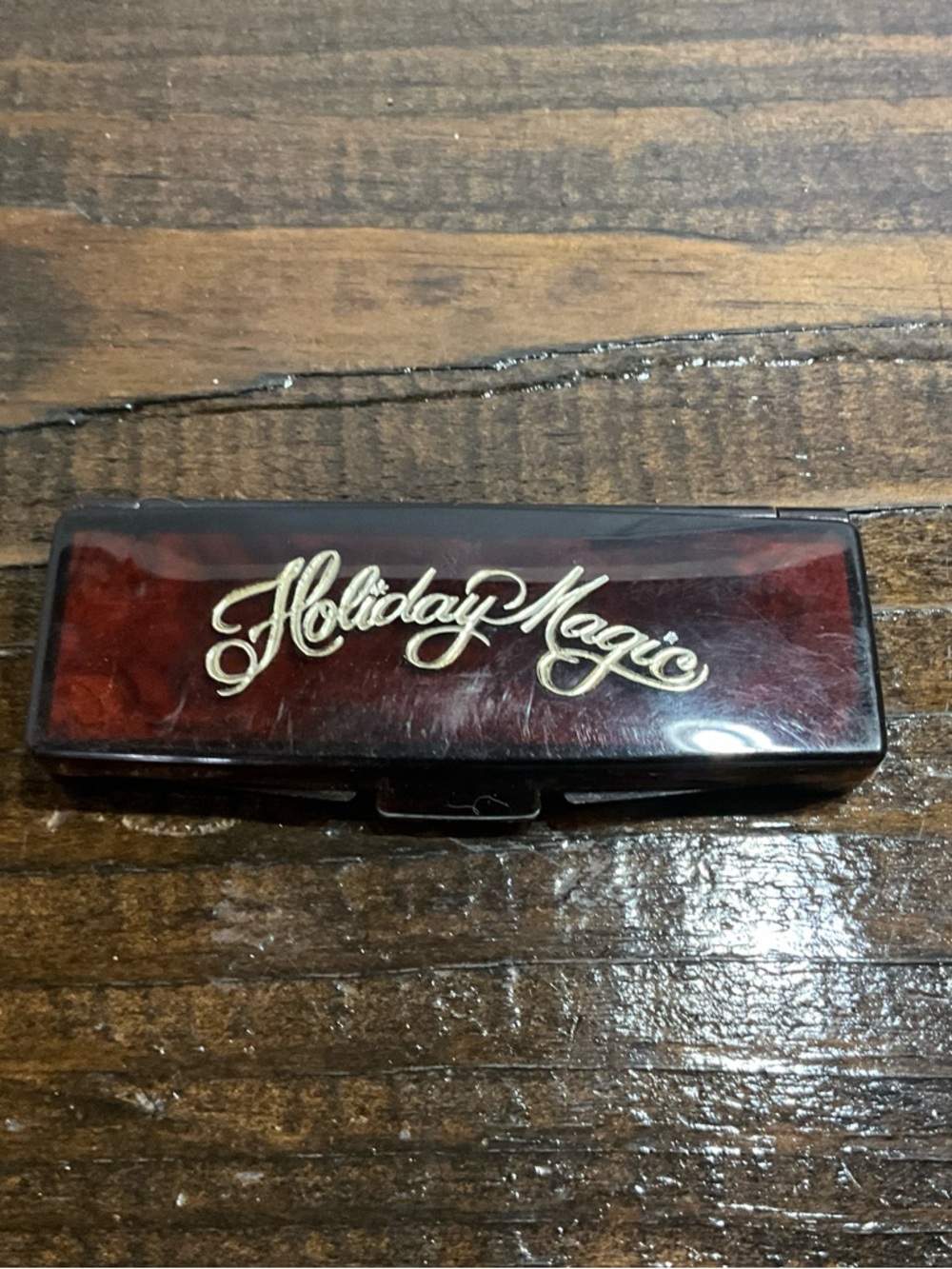 Vintage Holiday Magic Eye Shadow Blue Mystery Magic Glow 1960s/70s
